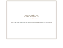 Tablet Screenshot of global.empathica.com